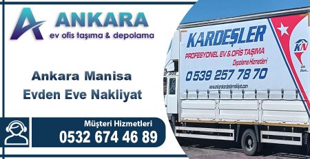 Ankara Manisa Evden Eve Nakliyat