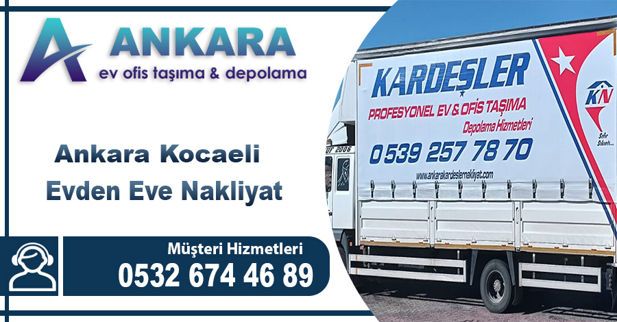 Ankara Kocaeli Evden Eve Nakliyat
