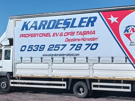 Ankara Nakliyeciler Sitesi Yol Tarafi